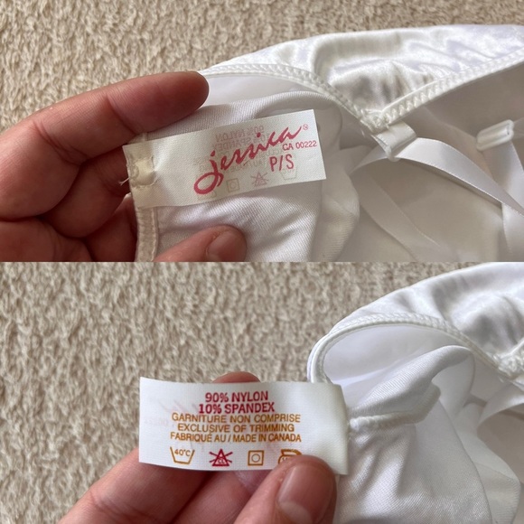 NWT Vintage White Lace Camisole Tank SP Made in Canada - Picture 6 of 10